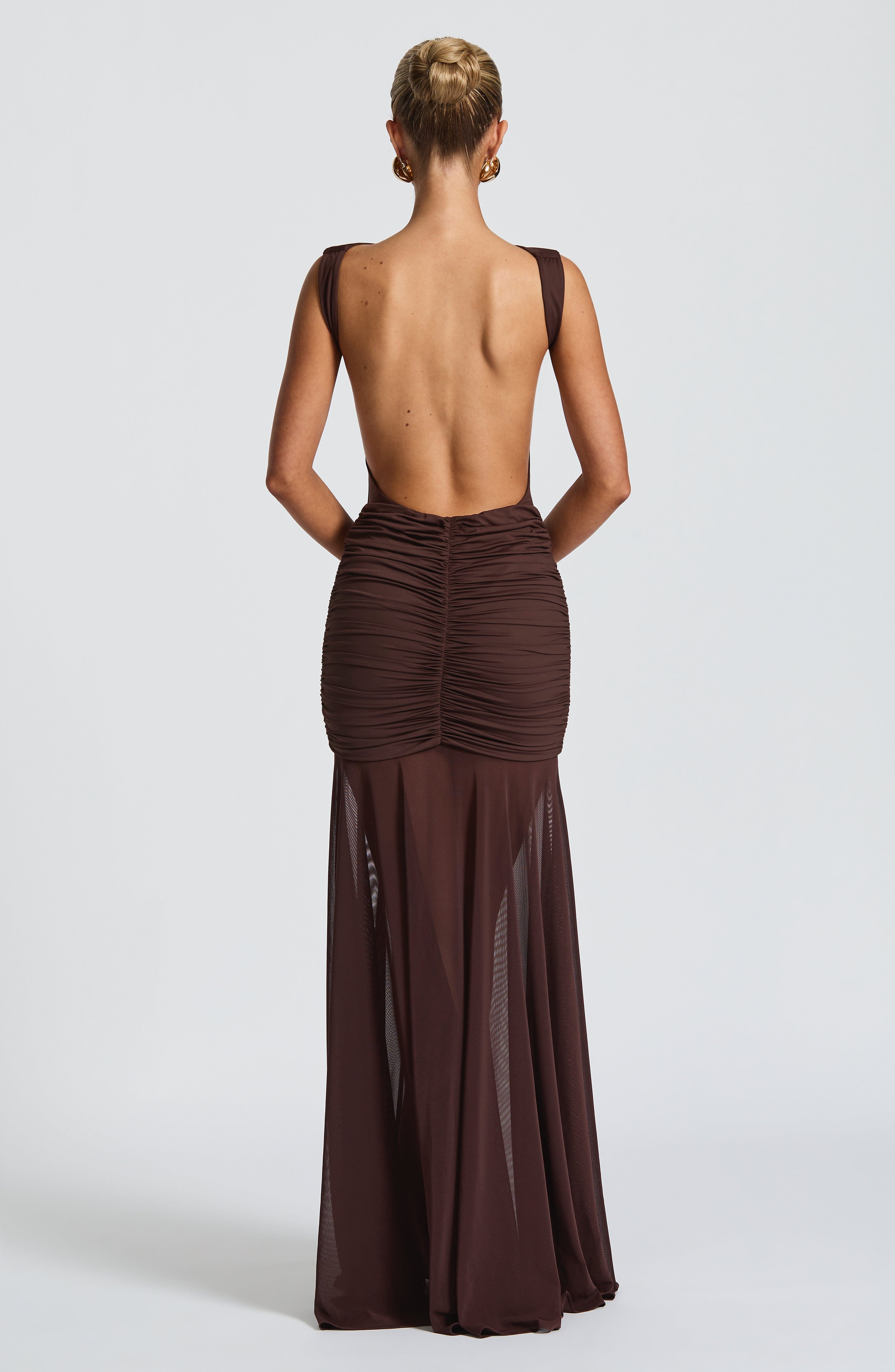 Tori Bodysuit - Plum Brown